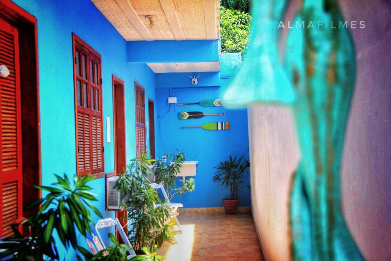 Suites Casa Azul-Vila Do Abraao- Conforto, Limpeza, Otima Localizacao Eksteriør bilde
